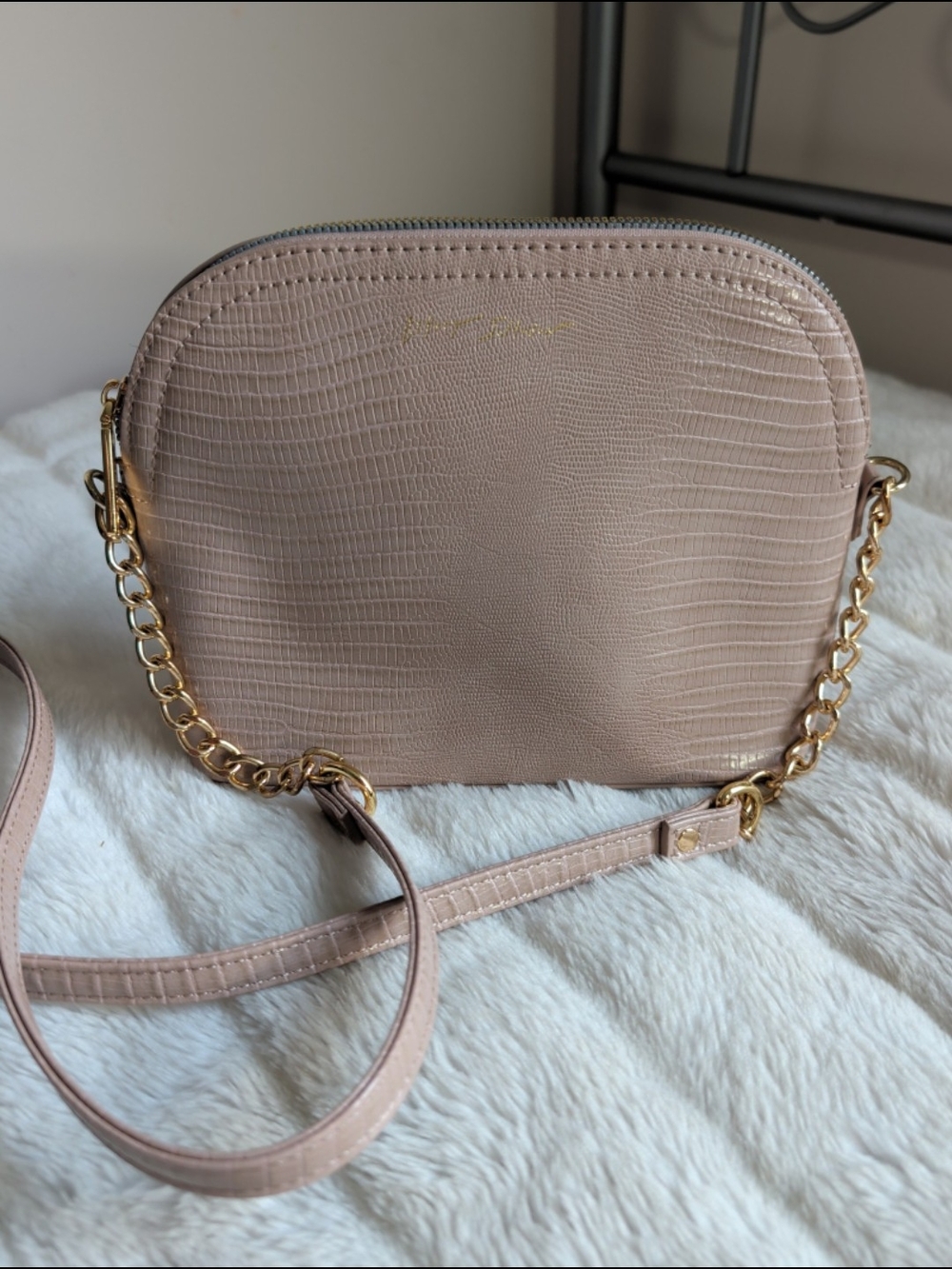 Betsey Johnson Blush Pink Crossbody